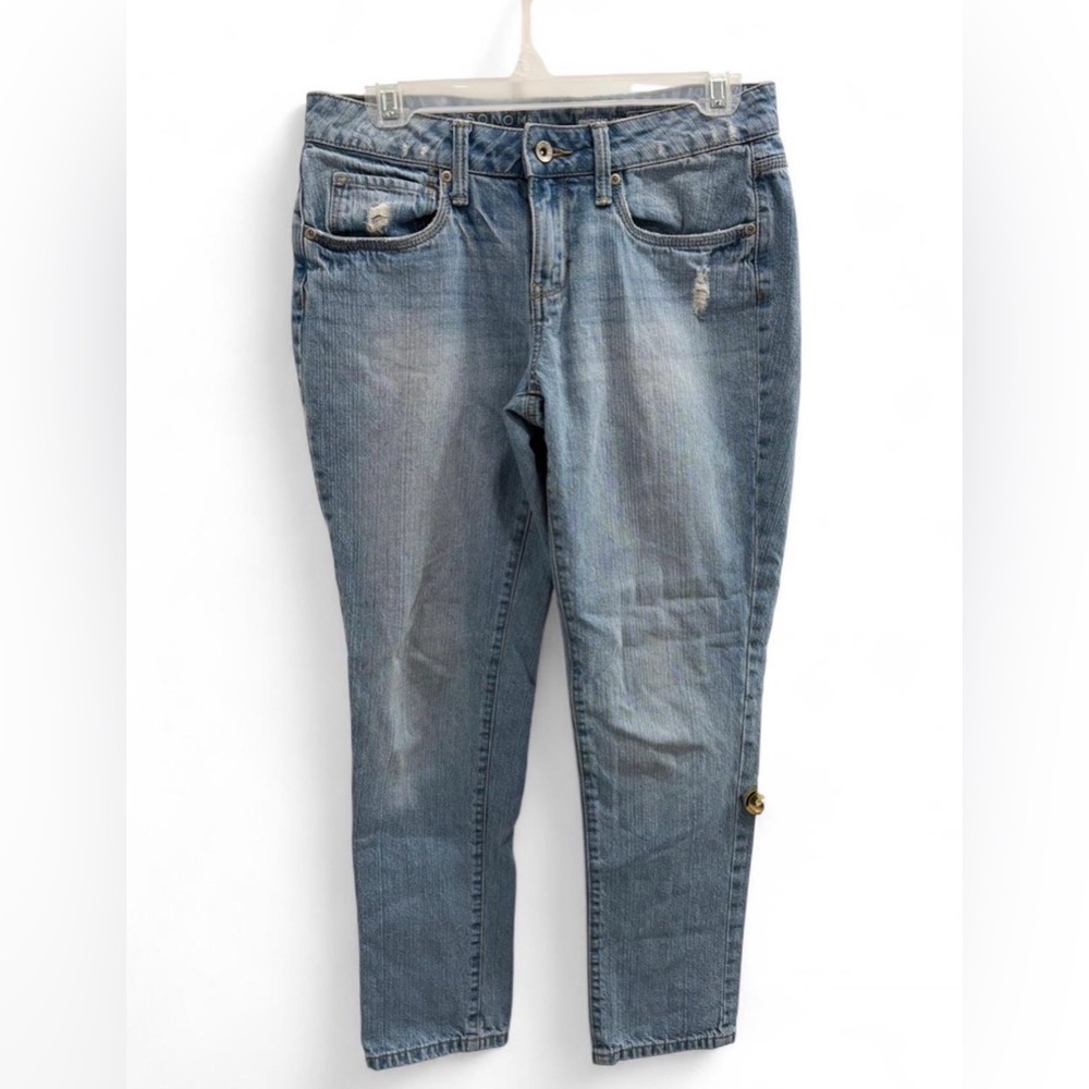 Sonoma Light Blue Ankle Jeans